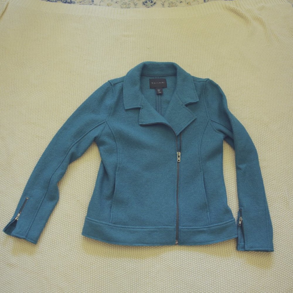 NWOT Turquoise Tahari Jacket, Medium